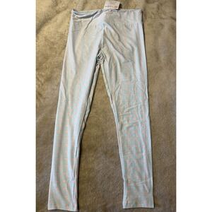 New LulaRoe Leggings Size TC Peach Teal Light Soft Comfort Tall Curvy